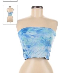 American eagle tye dye tube top